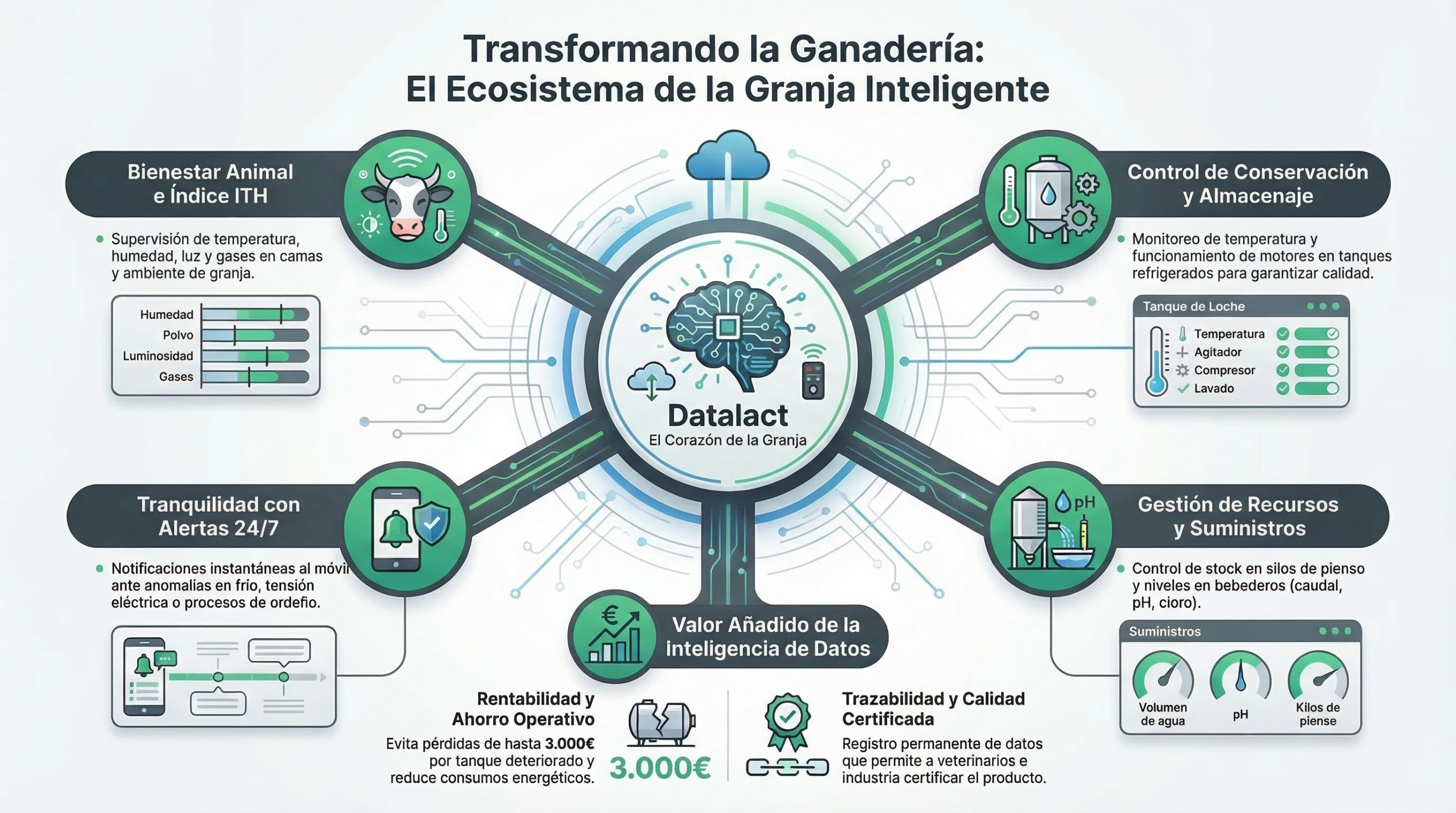 DataLact el corazón de la granja inteligente