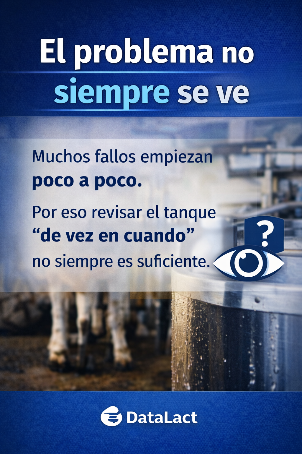 El problema no siempre se ve